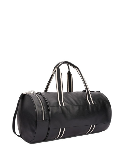 TOMMY JEANS CITY COLLEGE Duffel bag with shoulder strap black - Duffle bags