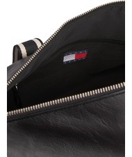 TOMMY HILFIGER TOMMY JEANS CITY COLLEGE Duffel bag with shoulder strap black - Duffle bags - 4