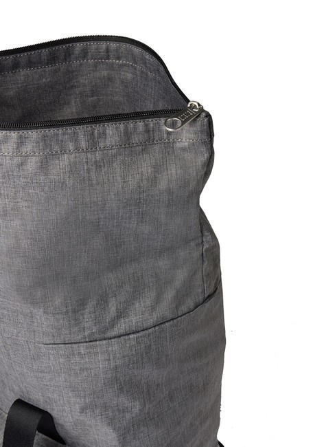 TOMMY JEANS ESSENTIAL DAILY  Roll top backpack zinc grey - Laptop backpacks