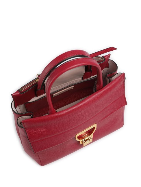ARLETTIS Hammered leather handbag sangria - Women&rsquo;s Bags