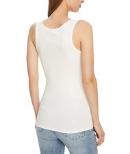 GUESS CHENILLE LOGO  Cotton top purwhite - T-shirt - 2