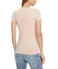 GUESS SS CN SHINY TRIANGLE  Cotton T-Shirt mellow pink - T-shirt - 2