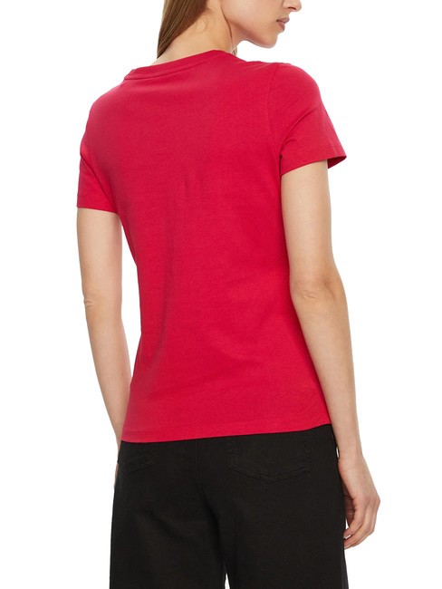 SS CN TRIANGLE LOVE Cotton T-Shirt wild red - T-shirt