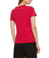 GUESS SS CN TRIANGLE LOVE Cotton T-Shirt wild red - T-shirt - 2