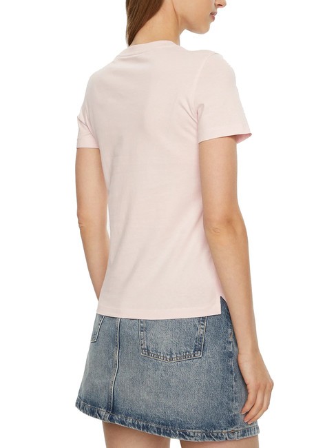 SS CN TRIANGLE LOVE Cotton T-Shirt low key pink - T-shirt