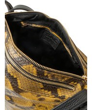 LESAC TRIO Python leather satchel backpack brown python - Women’s Bags - 8