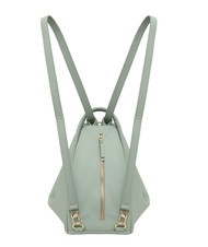 LESAC TRIO Nappa leather satchel backpack medium sage green - Women’s Bags - 2