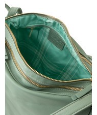 LESAC TRIO Nappa leather satchel backpack sage green - Women’s Bags - 8