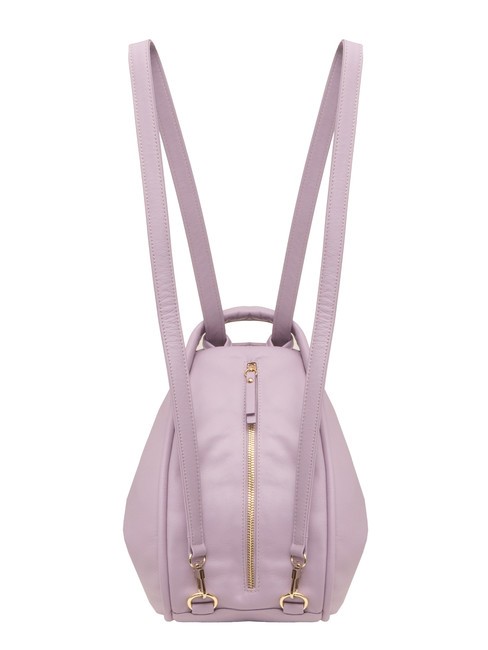 TRIO Nappa leather satchel backpack lilac - Women’s Bags
