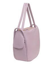 LESAC TRIO Nappa leather satchel backpack lilac - Women’s Bags - 3