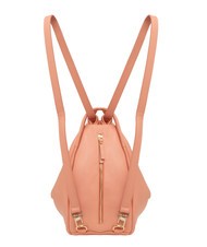 LESAC TRIO  Hammered leather satchel backpack antique pink - Women’s Bags - 2