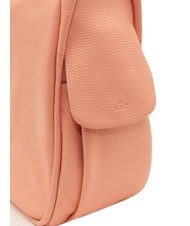 LESAC TRIO  Hammered leather satchel backpack antique pink - Women’s Bags - 7