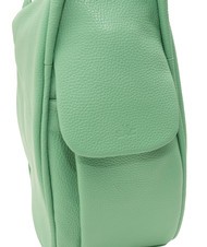 LESAC TRIO  Hammered leather satchel backpack green - Women’s Bags - 7