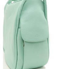 LESAC TRIO  Hammered leather satchel backpack light aqua green - Women’s Bags - 7