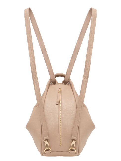 TRIO  Hammered leather satchel backpack rose - Women’s Bags