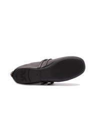 PINKO GIOIA Leather ballerinas with two straps black limousine - Women’s shoes - 5