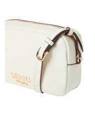 LIUJO EVRIM Camera case bag with studs cream - Women’s Bags - 3