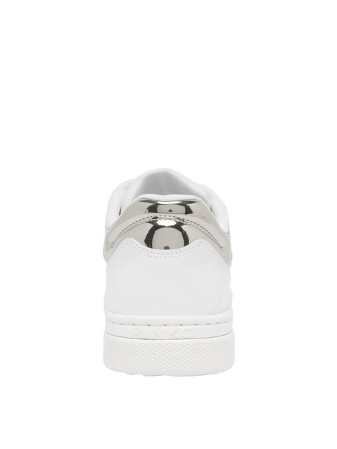 MANDY Leather sandals white/silver - Women’s shoes