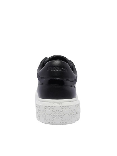 YOKO Leather platform sneakers black limousine - Women&rsquo;s shoes