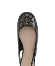 PINKO MAGGY Sling-back shiny ballerinas black limousine - Women’s shoes - 6
