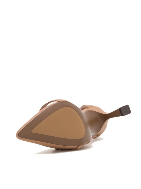 FERNANDA Leather d&eacute;collet&eacute; with straps skin - Women&rsquo;s shoes