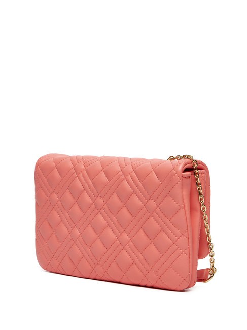 QUILTED Small shoulder bag coral - Women’s Bags