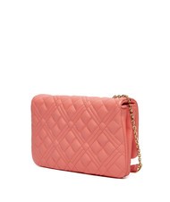 LOVE MOSCHINO QUILTED Small shoulder bag coral - Women’s Bags - 2