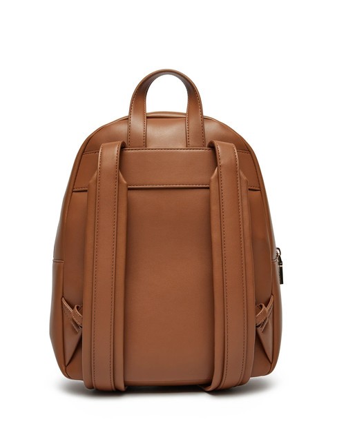 GEOMETRIC Backpack with pocket camel - Women’s Bags