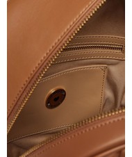 LOVE MOSCHINO GEOMETRIC Backpack with pocket camel - Women’s Bags - 4