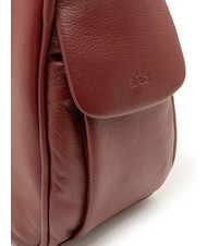 LESAC TRIO Nappa leather satchel backpack Bordeaux - Women’s Bags - 7