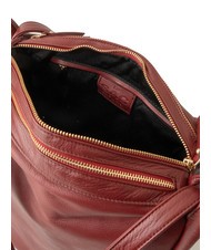 LESAC TRIO Nappa leather satchel backpack Bordeaux - Women’s Bags - 8