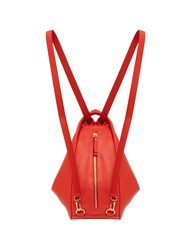 LESAC TRIO Nappa leather satchel backpack red30 - Women’s Bags - 2