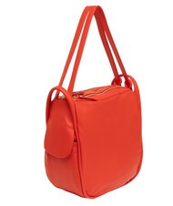 LESAC TRIO Nappa leather satchel backpack red30 - Women’s Bags - 3