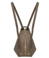 LESAC TRIO Nappa leather satchel backpack mud - Women’s Bags - 2