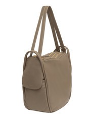 LESAC TRIO Nappa leather satchel backpack mud - Women’s Bags - 3