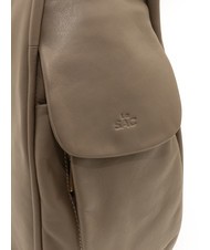 LESAC TRIO Nappa leather satchel backpack mud - Women’s Bags - 7