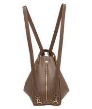 LESAC TRIO Nappa leather satchel backpack brown - Women’s Bags - 2