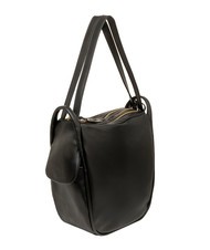 LESAC TRIO Nappa leather satchel backpack black19 - Women’s Bags - 3