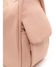 LESAC TRIO Nappa leather satchel backpack powder pink - Women’s Bags - 7
