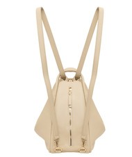 LESAC TRIO Nappa leather satchel backpack beige - Women’s Bags - 2