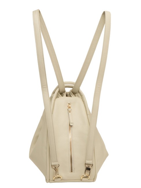 TRIO Nappa leather satchel backpack cream - Women’s Bags