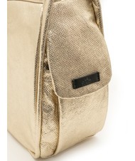 LESAC TRIO Metallic leather satchel backpack gold - Women&rsquo;s Bags - 7