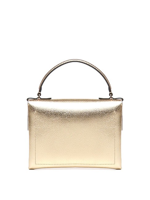 ARLETTIS Textured leather mini bag golden - Women&rsquo;s Bags