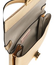 COCCINELLE ARLETTIS Textured leather mini bag golden - Women&rsquo;s Bags - 4