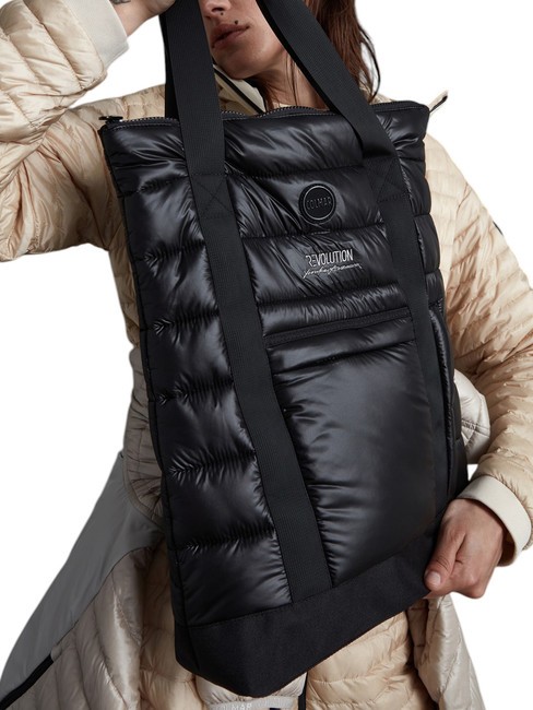 KINDLY Puffy shopper bag black - Women’s Bags