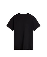 VANS LEFT CHEST LOGO  Cotton T-Shirt black / white - T-shirt - 4