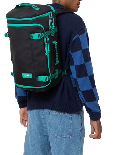 CARRY PACK 17" laptop backpack contrast stripe black - Backpacks & School and Leisure