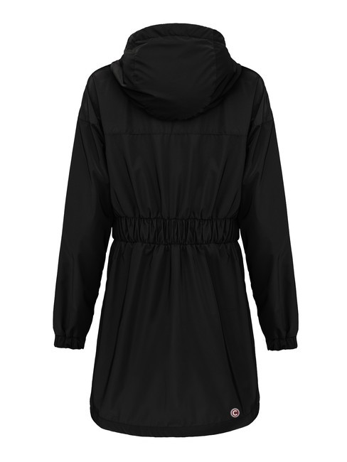ROYALE Long jacket with hood black - Women's Jackets