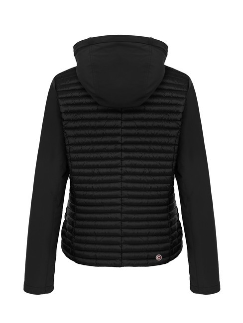 ARKELL Lightweight down jacket with hood black - Women's down jackets