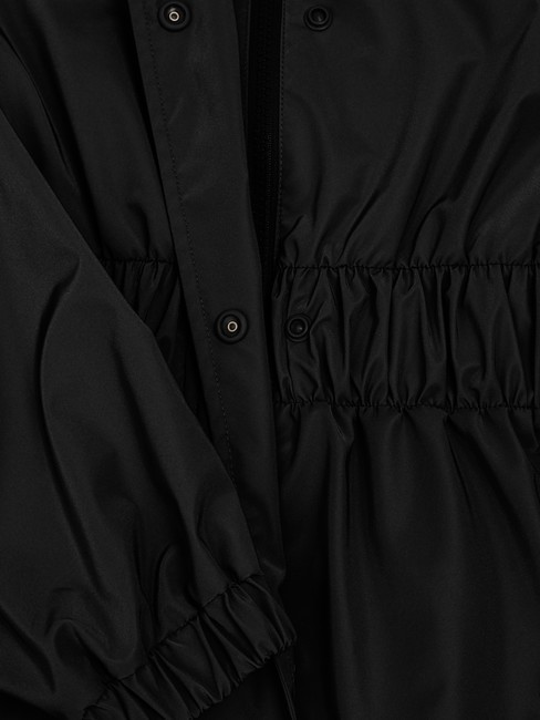 ROYALE Long jacket with hood black - Women's Jackets